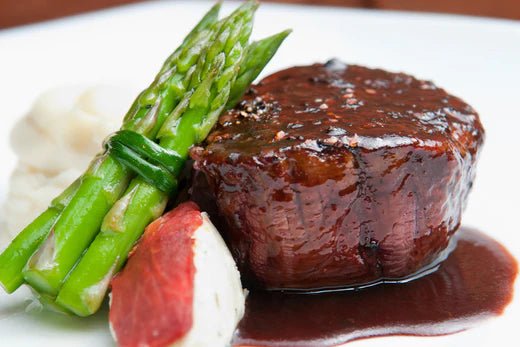 Filet Mignon with Balsamic Glaze