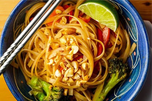 Rice Noodle Stir Fry