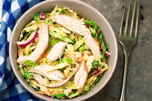 Shredded Chicken and New Potato Salad