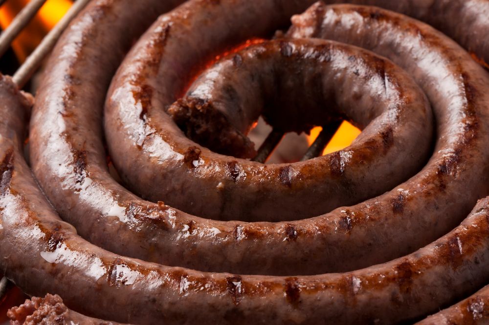 Boerewors - A type of sausage that's a staple at braais (BBQ).