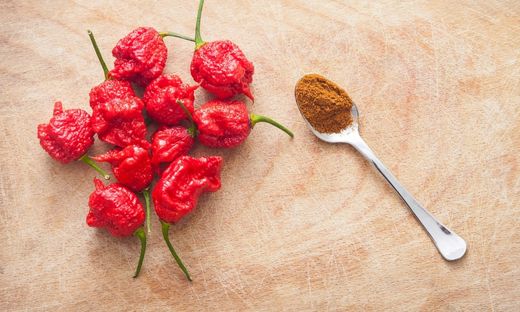 the hottest types of red pepper