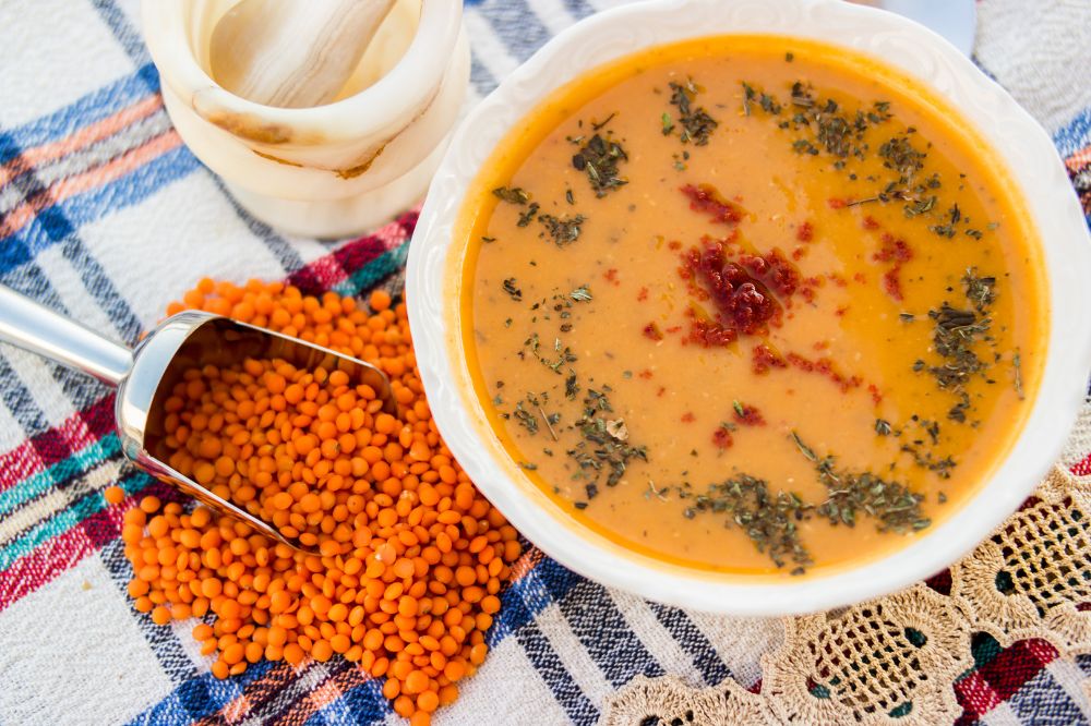 Mercimek Çorbası - Lentil soup.