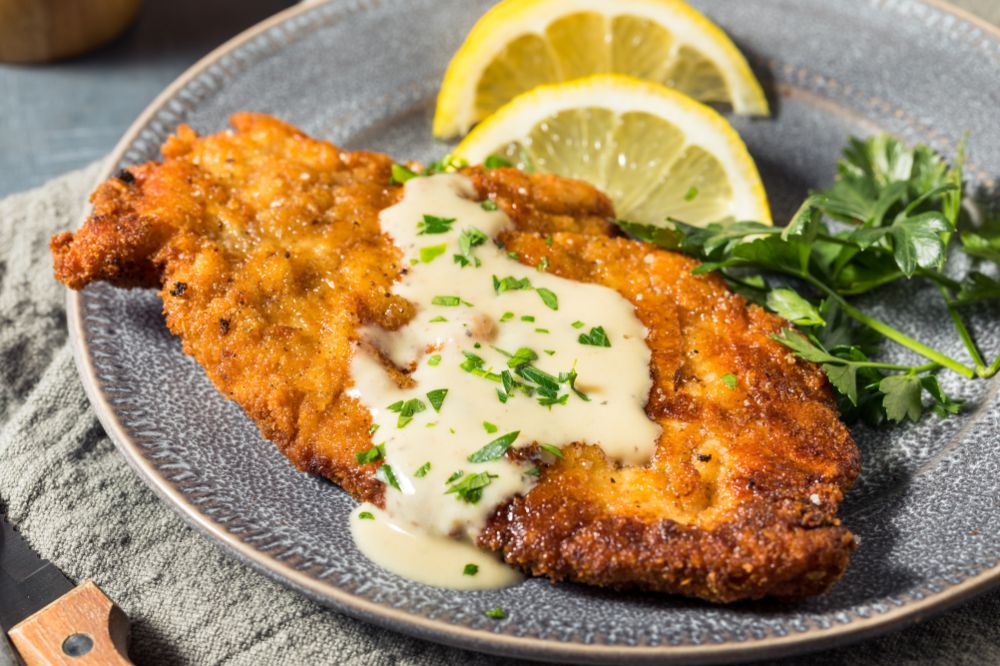 Schnitzel (Breaded Pork Cutlet)