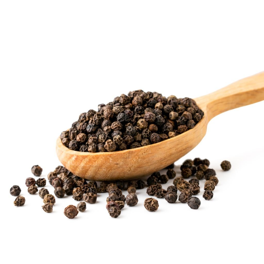 Black pepper Piper nigrum Peppercorns Spice Culinary Seasoning Aromatic Cooking Flavoring Condiment Pungent