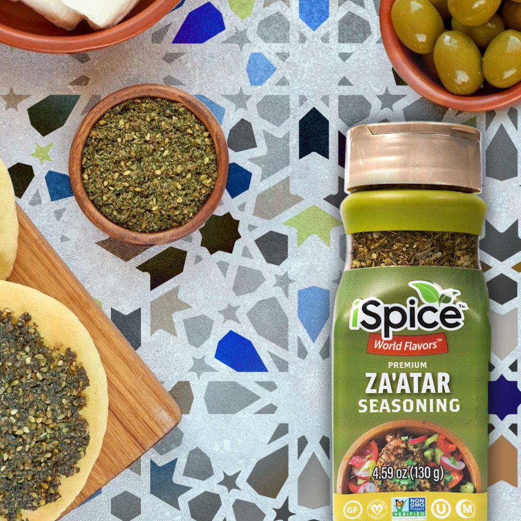 iSpice | Zaatar Seasoning | 4.59 oz | Mixed Spice &amp; Seasoning | Halal | Kosher | Non GMO - iSpice You