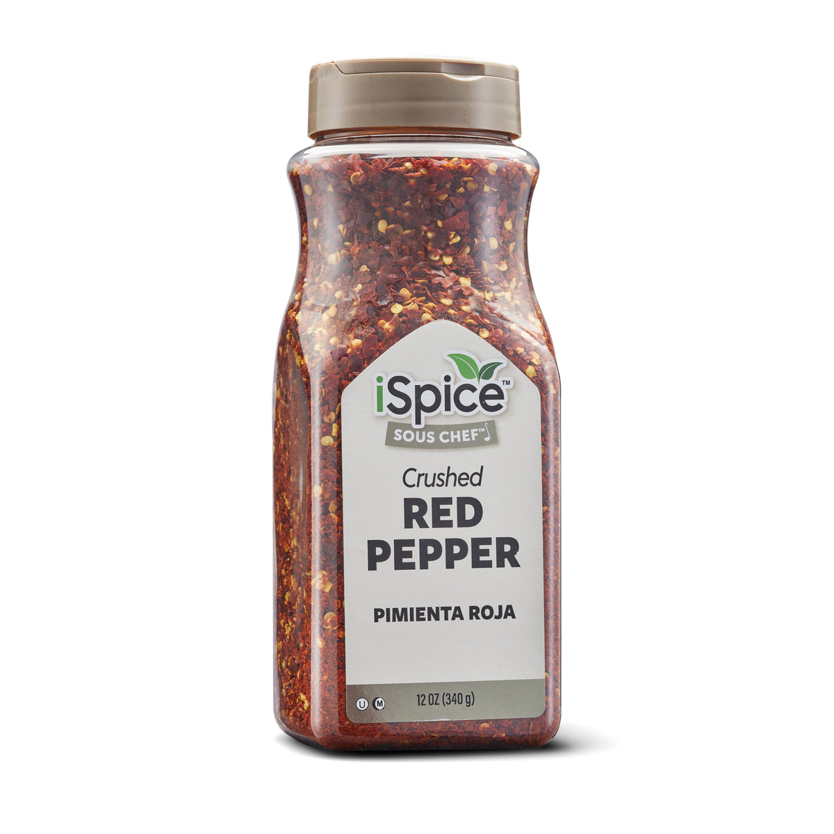 Spice Pepper | Crushed Red Pepper | 12 oz | Food Service Size | Halal | Rich Aroma