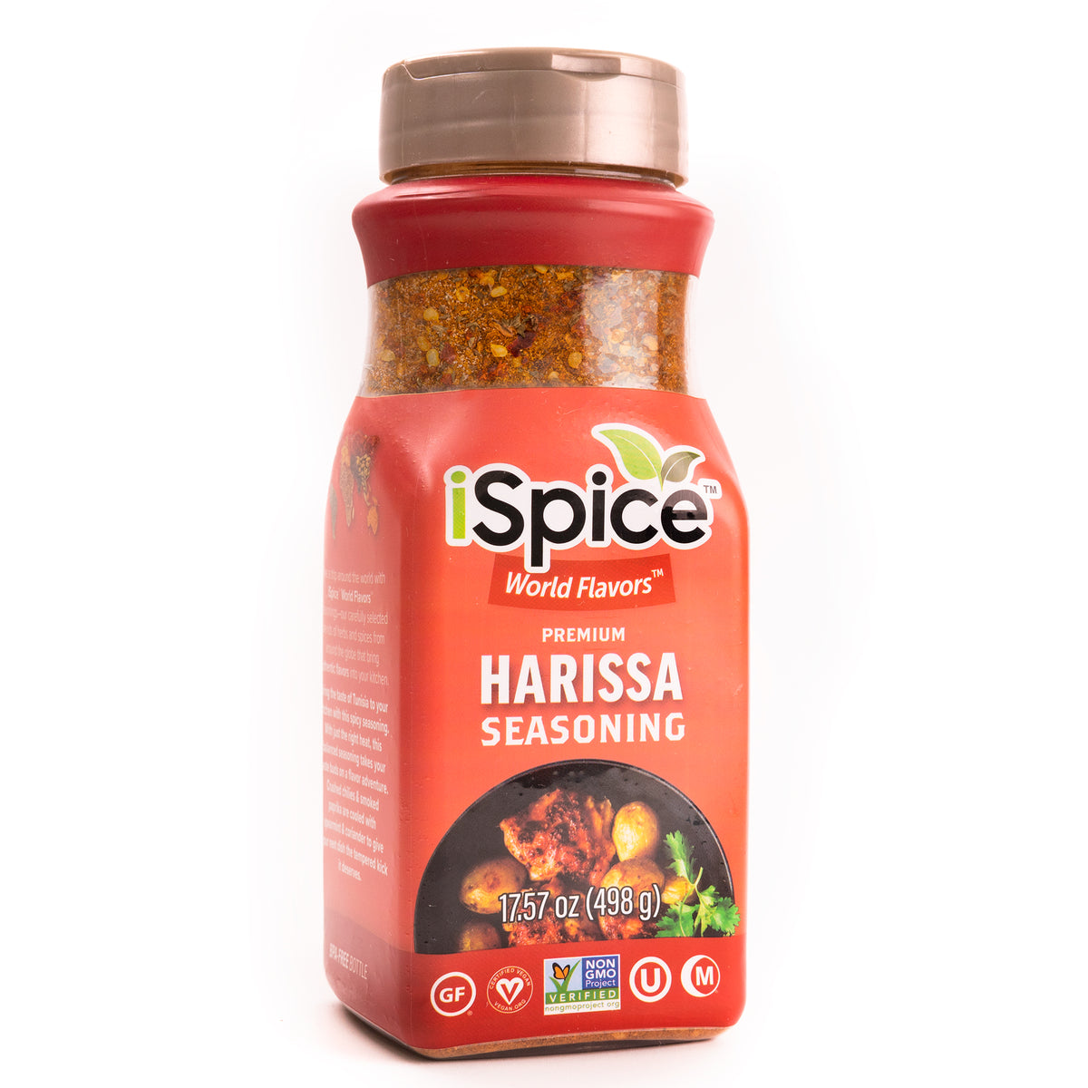 Spice Blend | Harissa Seasoning | 17.57 oz | Mixed Spice &amp; Seasoning | Food Service | Halal | Kosher | Non GMO