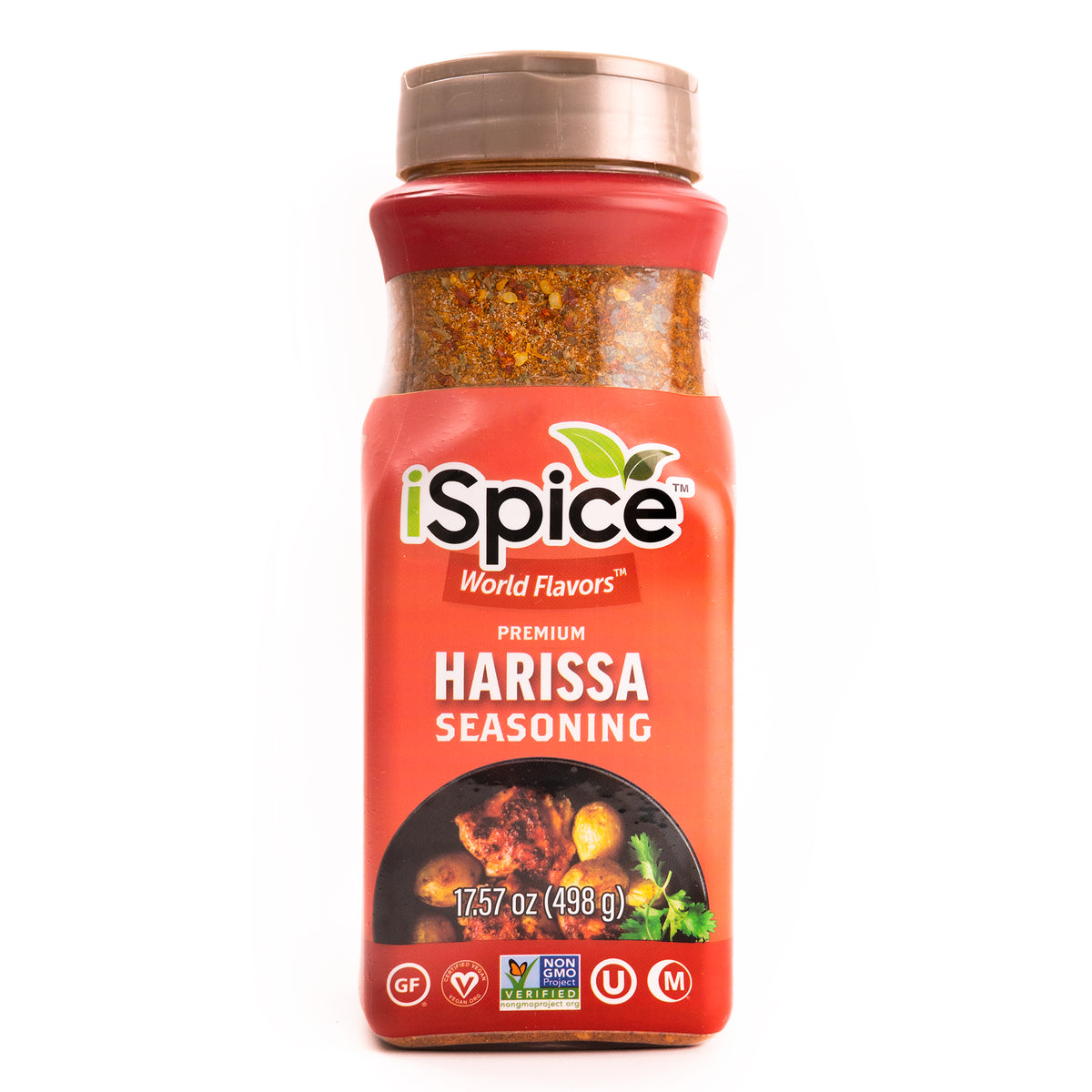 Spice Blend | Harissa Seasoning | 17.57 oz | Mixed Spice &amp; Seasoning | Food Service | Halal | Kosher | Non GMO