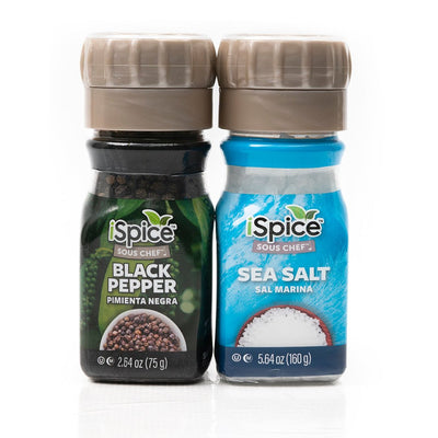 iSpice | 2 Pack of Salt and Pepper | House of Taste | Mixed Spices & Seasonings Gift Set | Kosher - iSpice You