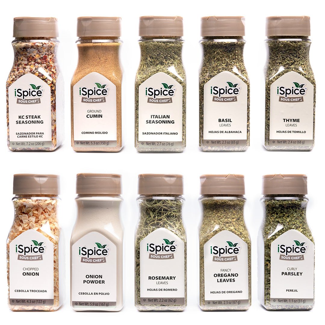 iSpice | 10 Pack of Spices and Herbs | Maya | Mixed Spices & Seasonings Gift Set | Kosher - iSpice You