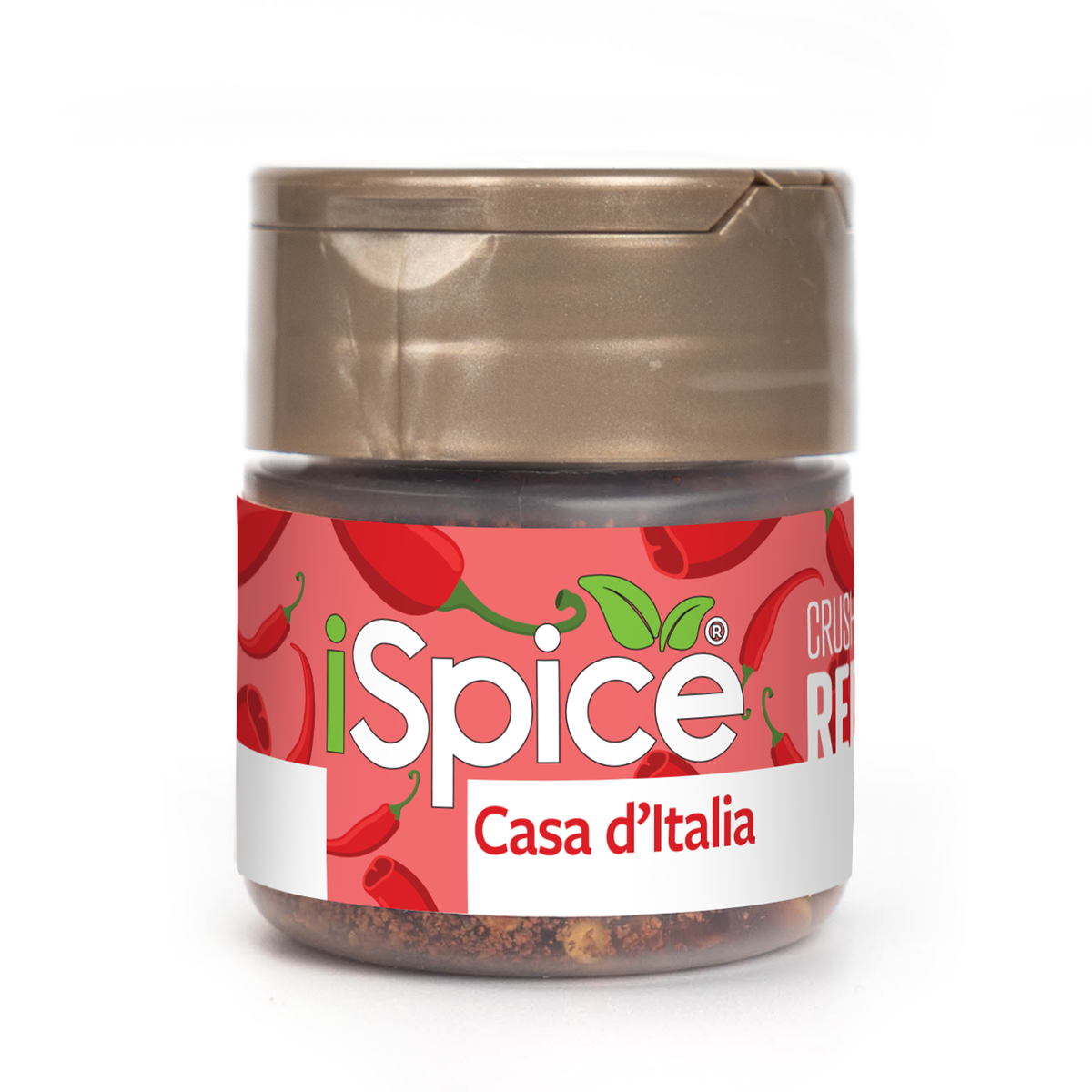 iSpice Casa d&#39;Italia 48 pack Pizza Shakers | Red Pepper | 48 x (0.61 oz / 17.29 g)