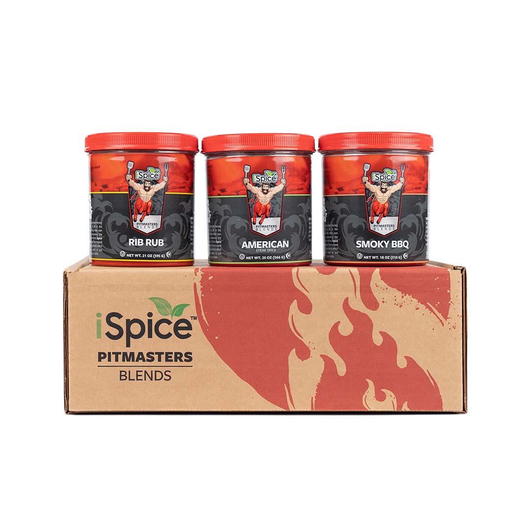 iSpice | 3 pack of BBQ Seasoning | GrillGlory | Mixed Spices & Seasonings Gift Set | Kosher - iSpice You