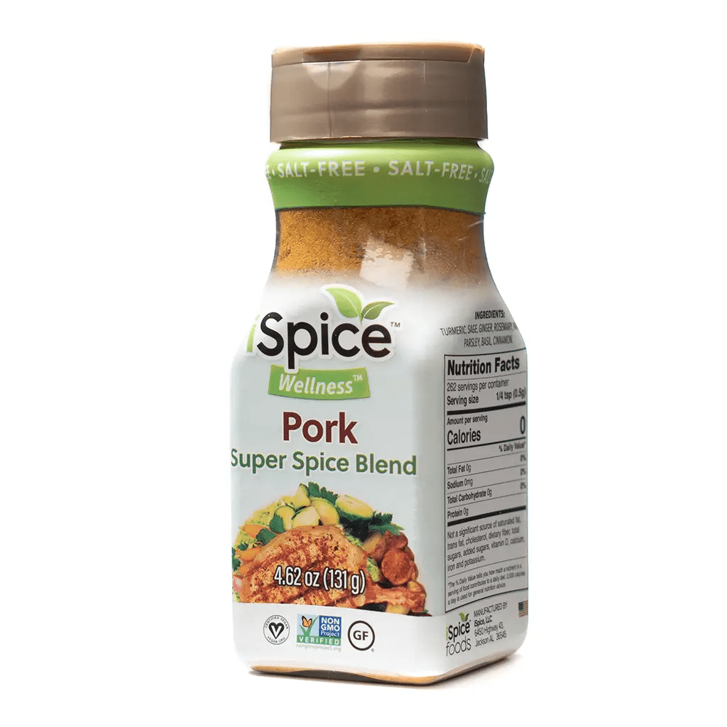 iSpice | Salt-Free Pork Seasoning | 4.62 oz | Mixed Spice & Seasoning | Halal | Kosher | Sugar Free - iSpice You