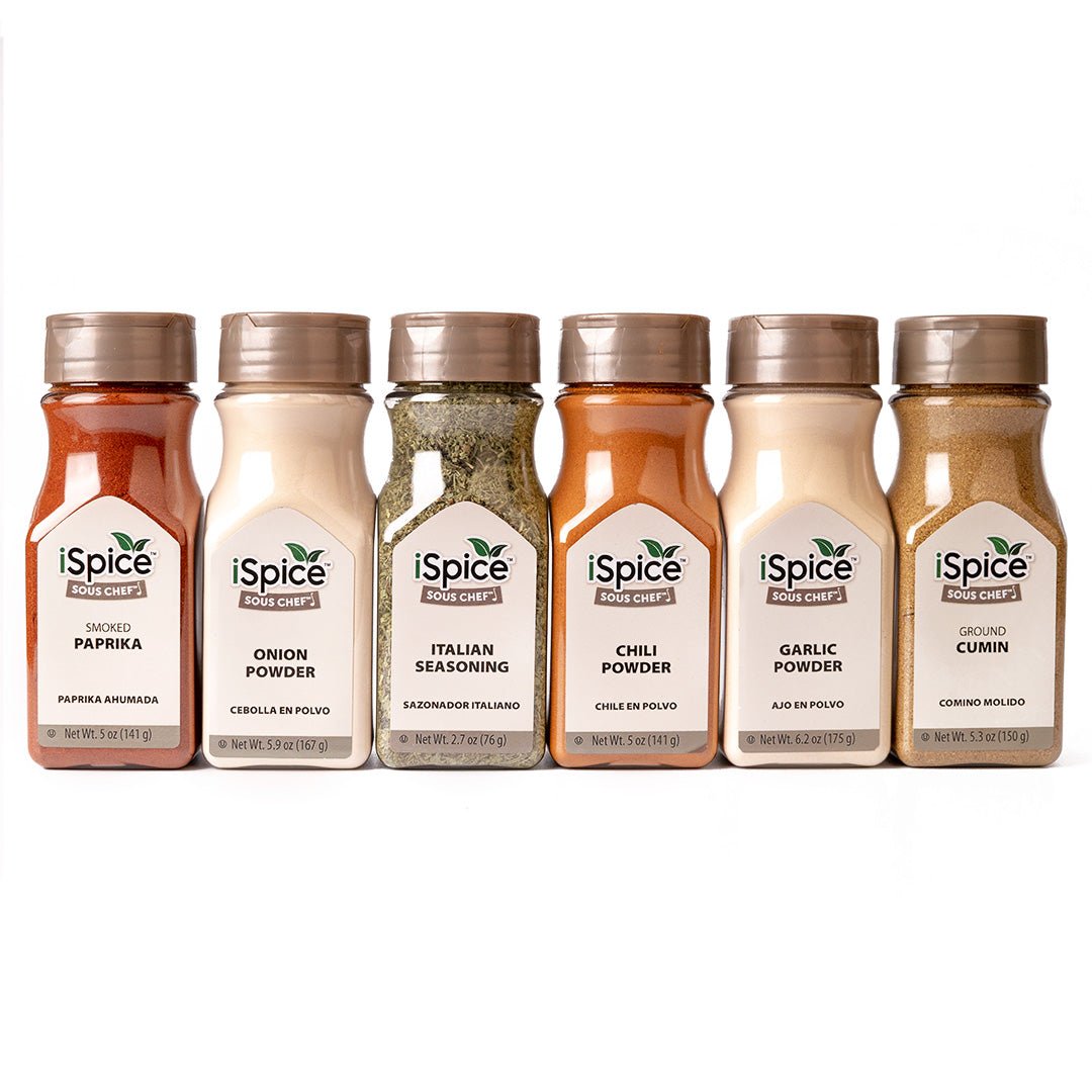 iSpice | 6 Pack of Spices and Herbs | Tangy | Mixed Spices &amp; Seasonings Gift Set | Kosher - iSpice You