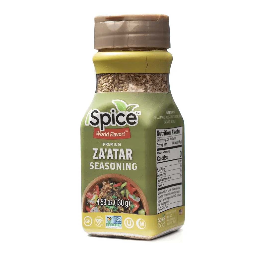 iSpice | Zaatar Seasoning | 4.59 oz | Mixed Spice &amp; Seasoning | Halal | Kosher | Non GMO - iSpice You