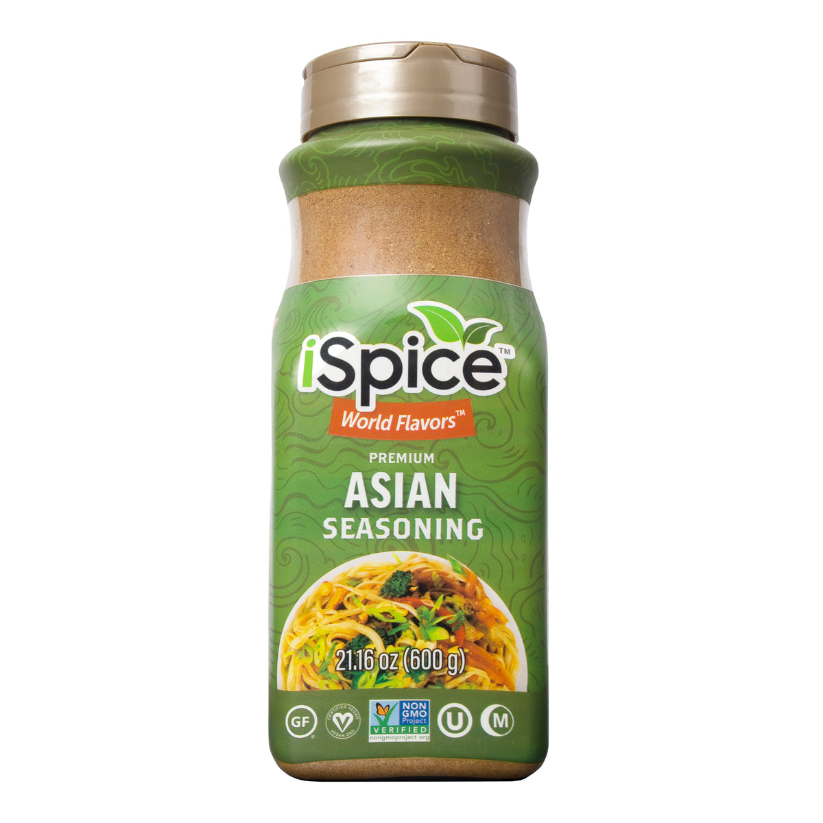 Bulk Asian Seasoning Blend 21.16 oz by iSpice - Halal Kosher Non GMO for Food Service