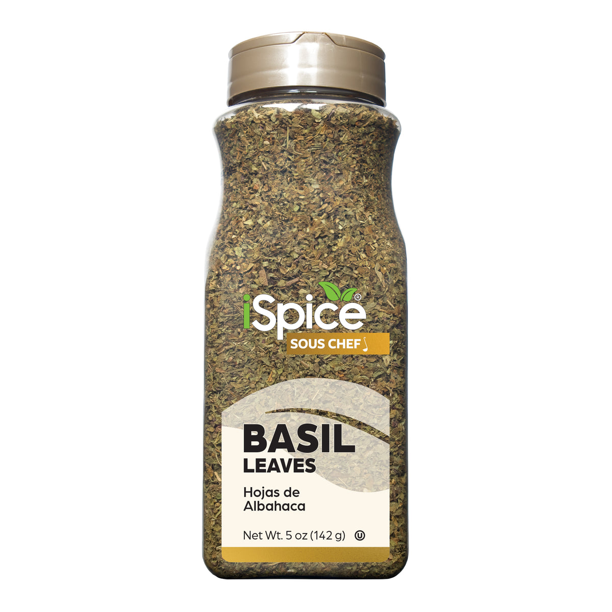 Herb Spice | Basil Leaves | 5 oz | Food Service | Kosher | Halal | Aromatic Herb