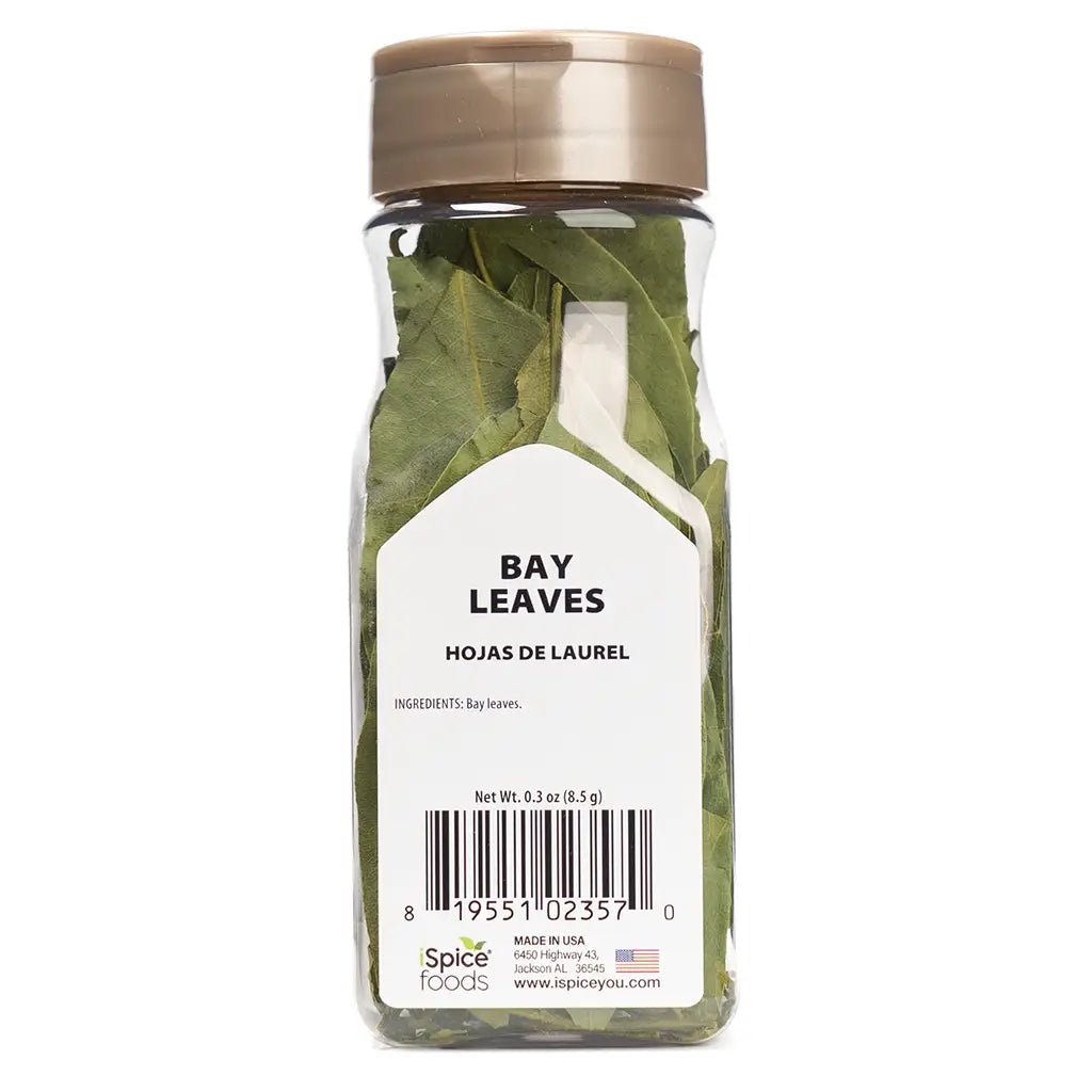 iSpice | Bay Leaf | 0.3 oz | Premium Herbs | Kosher | Halal | Essential for Stews