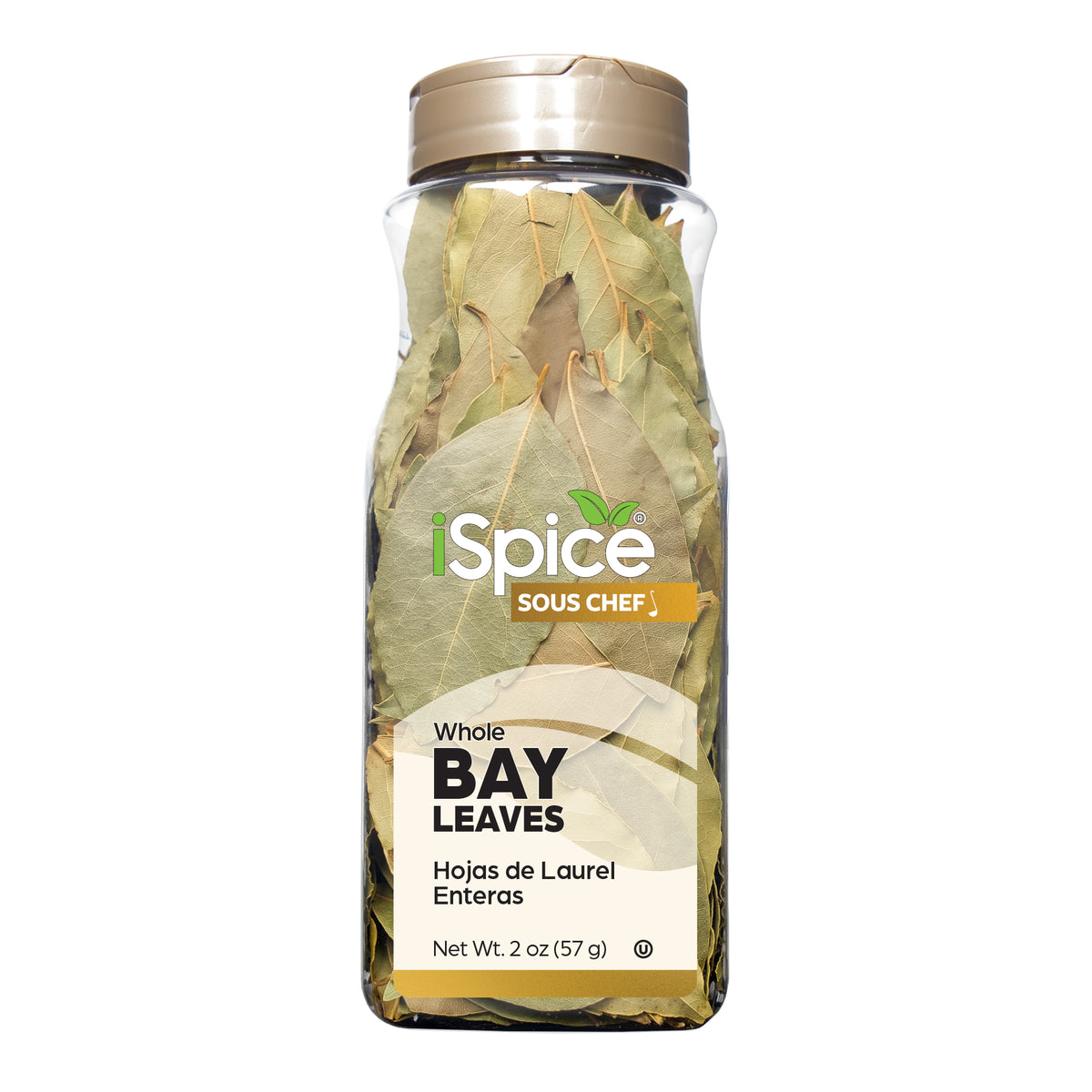 Bulk Bay Leaf 2oz by iSpice - Kosher Certified for Food Service