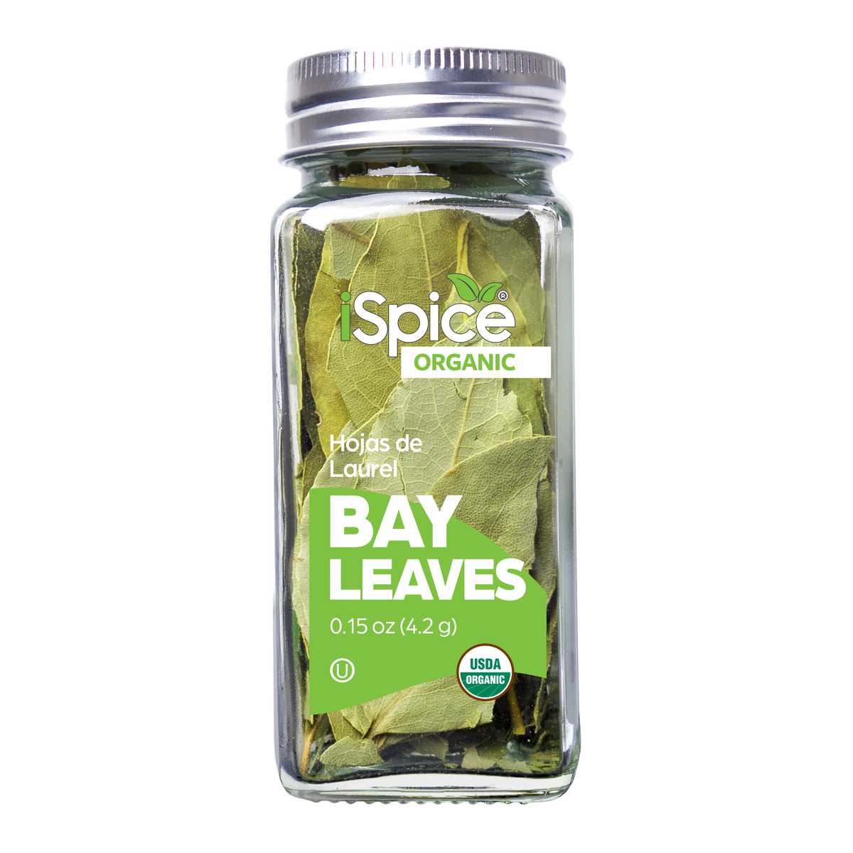 iSpice | Organic Bay Leaf | 0.5 oz | Premium Herbs | Kosher | USDA Organic Certified - iSpice You