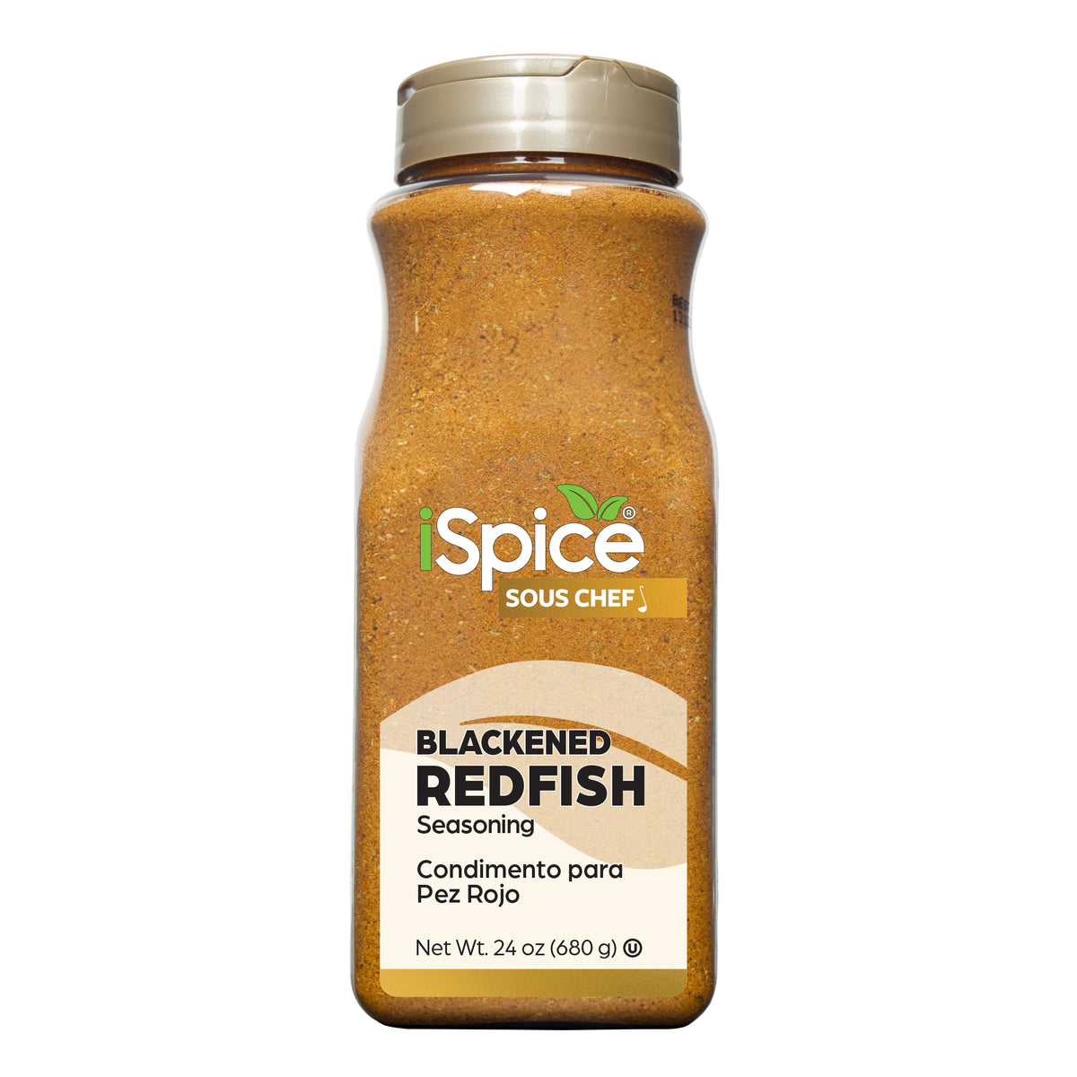 Bulk Blackened Redfish Seasoning 24 oz by iSpice - For Food Service