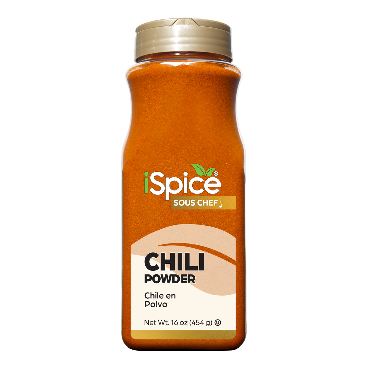 Bulk Chili Powder 16 oz by iSpice - Kosher Certified for Food Service