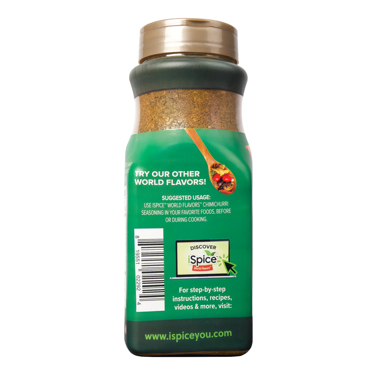 iSpice Blend | Chimichurri Seasoning | 9.77 oz | Mixed Spice &amp; Seasoning | Food Service | Halal | Kosher - iSpice You