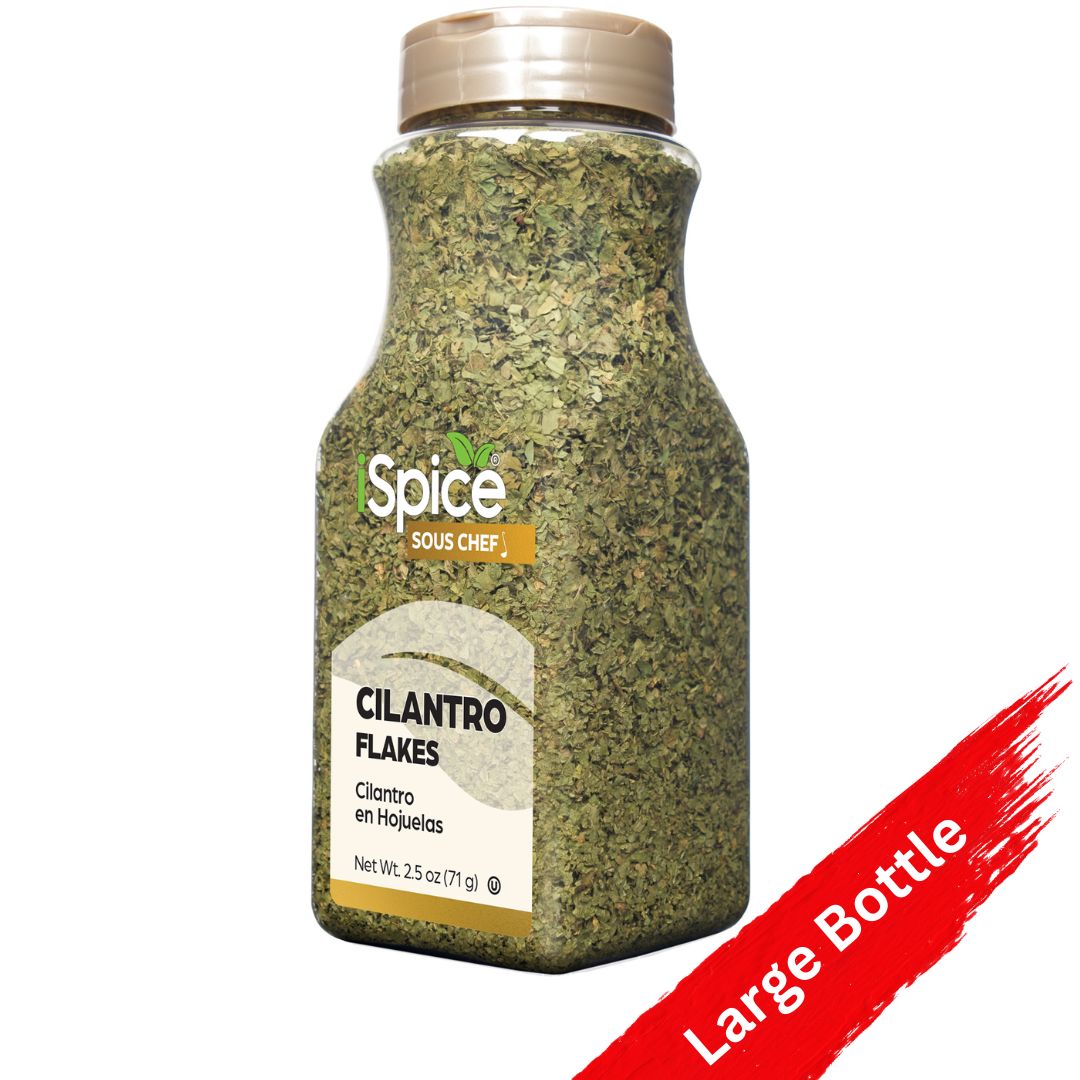 iSpice Cilantro Leaves 2.5 oz - Kosher Food Service Size Premium Herb