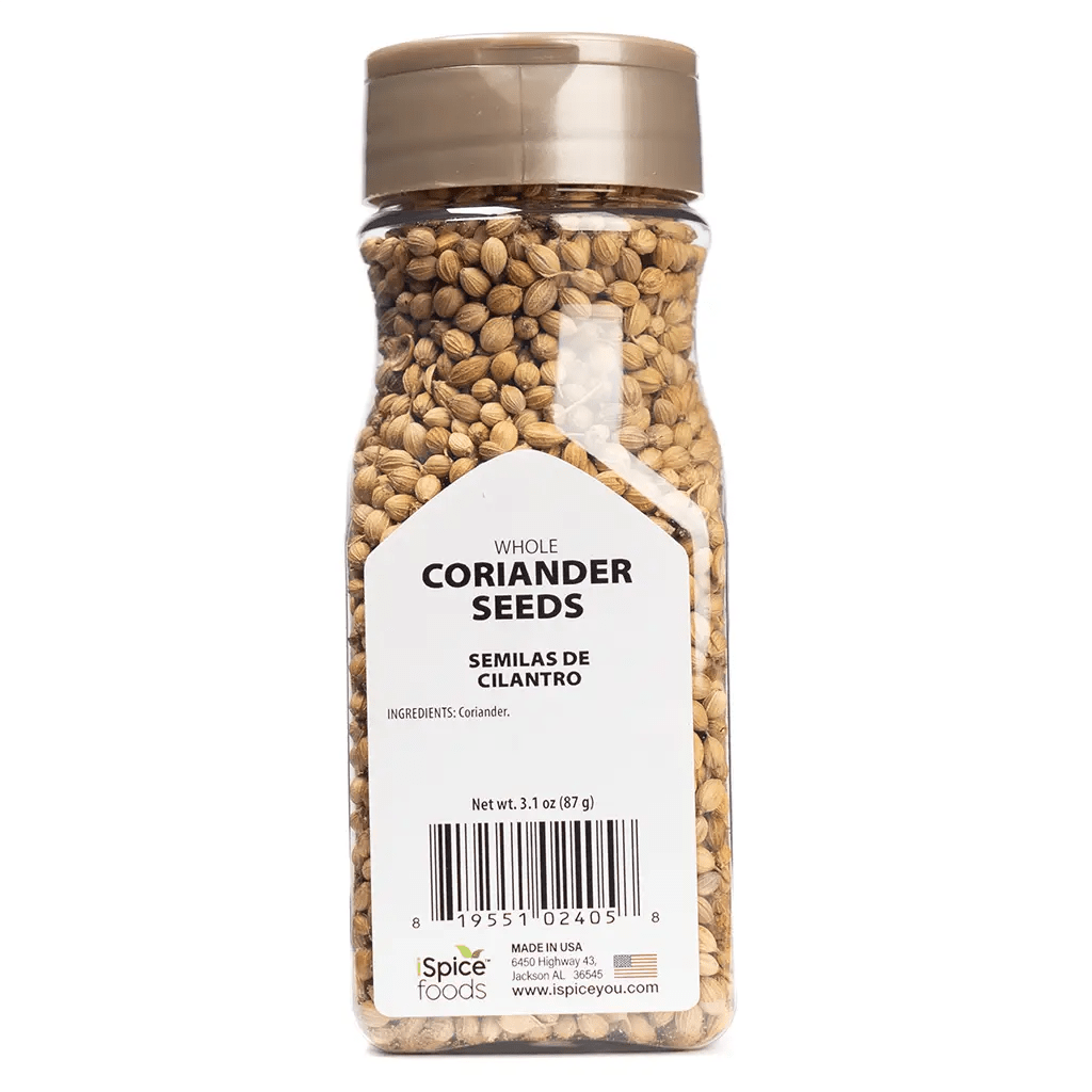 white coriander seed