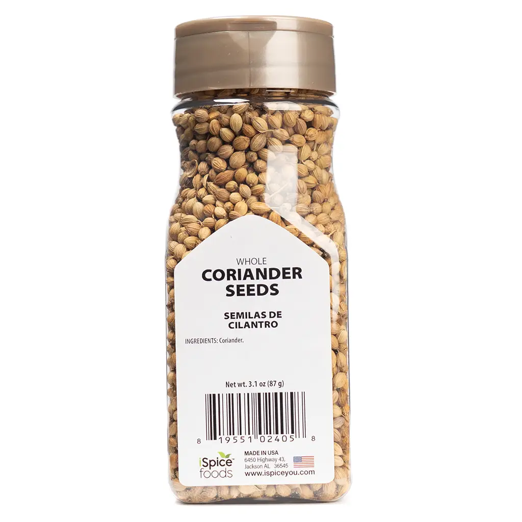 white coriander seed