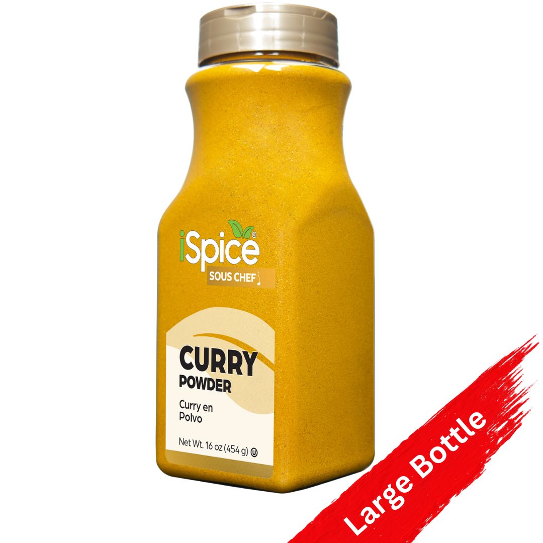 iSpice Curry Powder 16 oz - Kosher Food Service Size Gourmet Spice