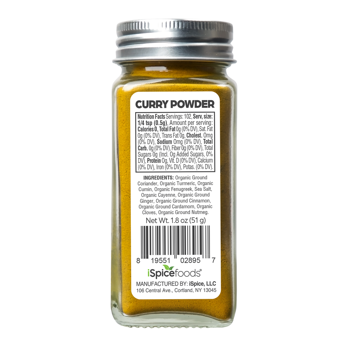 high-quality organic curry powder ideal for enhancing the flavor of soups and curries