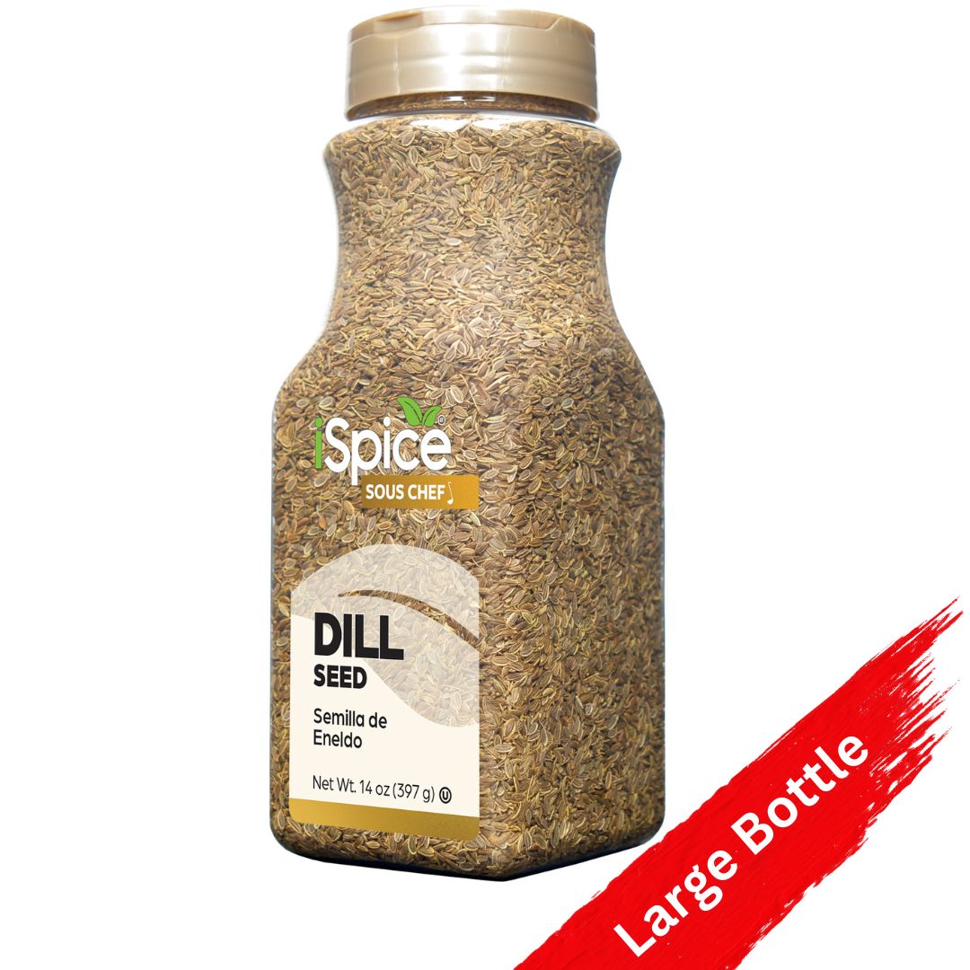 iSpice Dill Seed 14 oz - Kosher Food Service Size Gourmet Spice