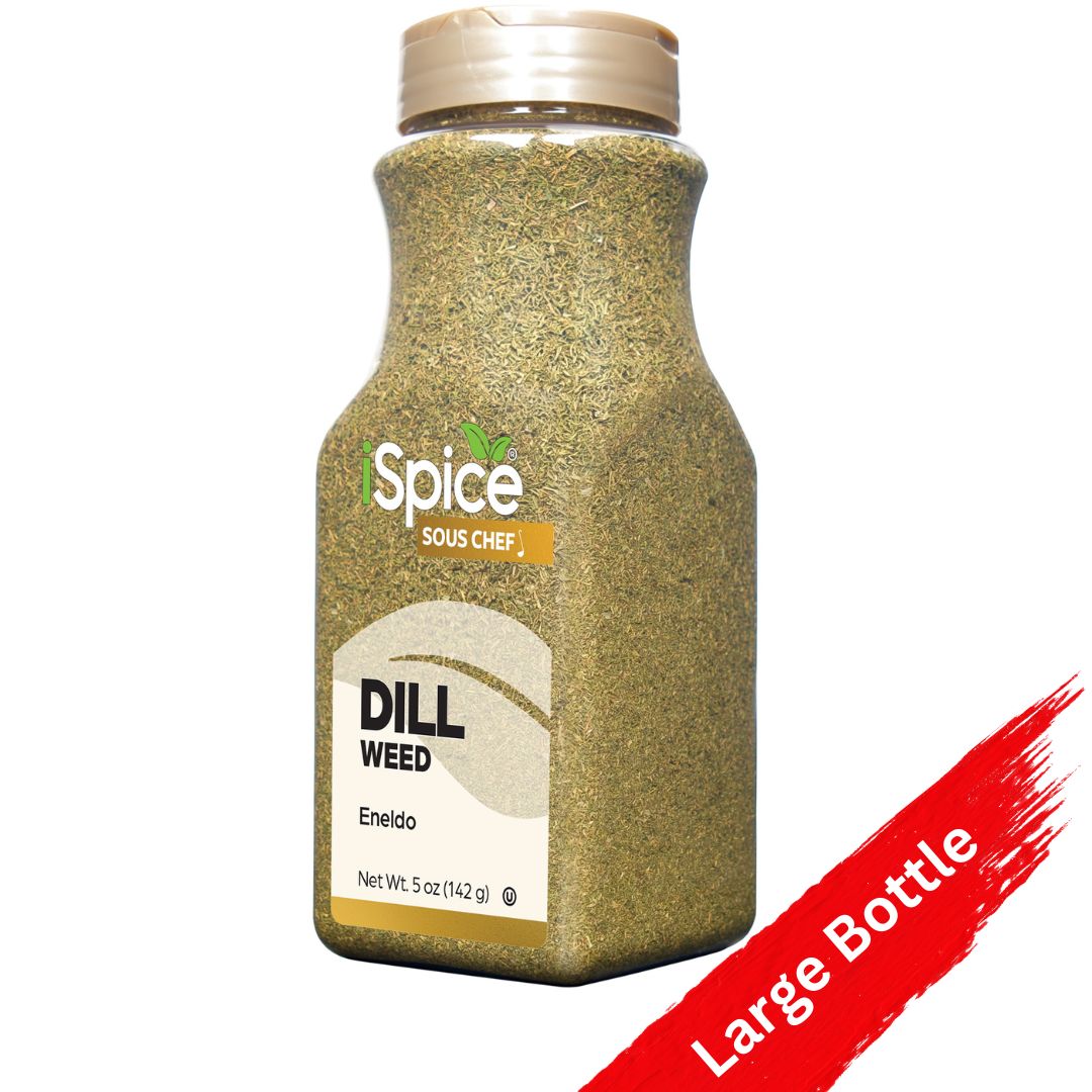 iSpice Dill Weed 5 oz - Kosher Food Service Size Gourmet Spice