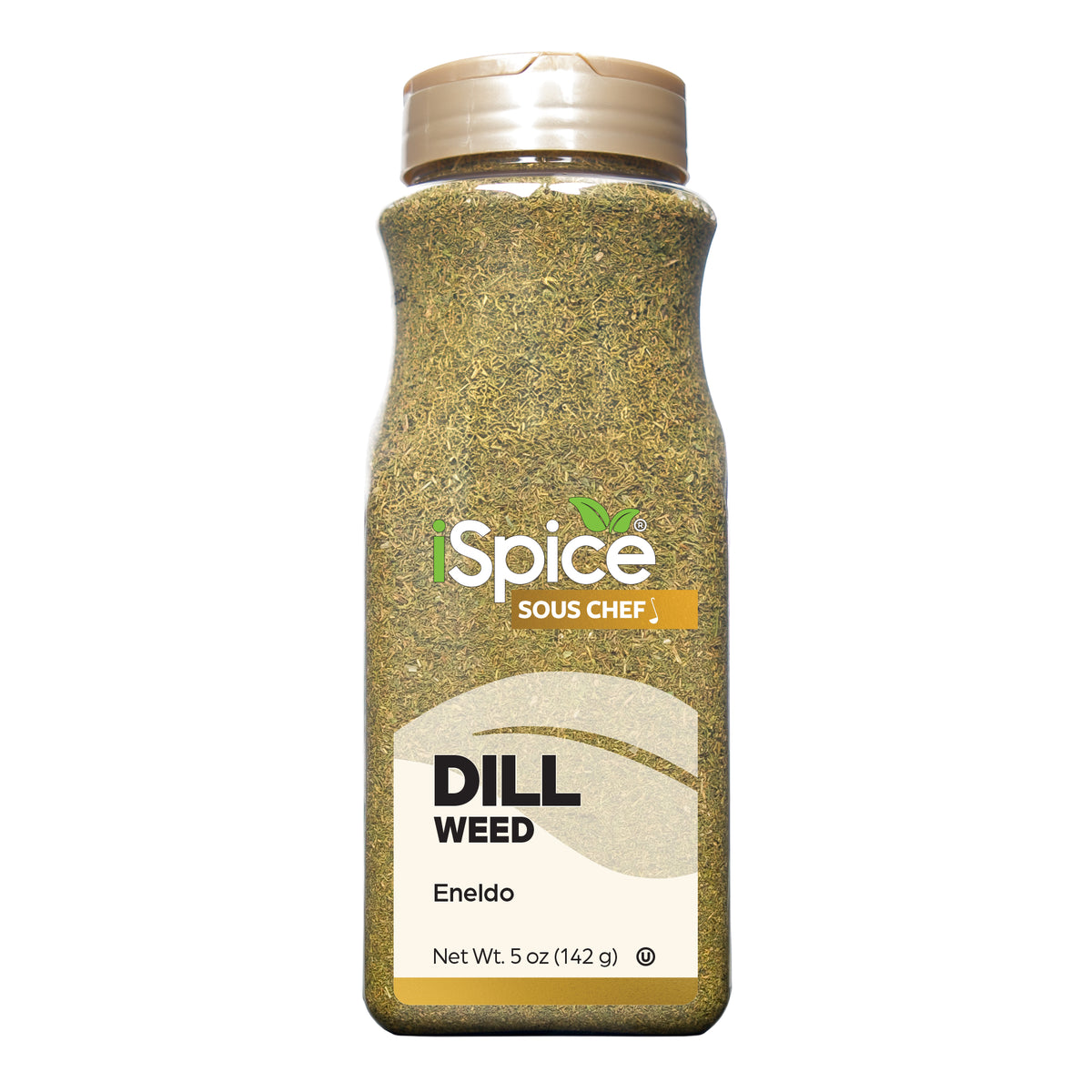 Bulk Dill Weed 5 oz by iSpice - Kosher Certified for Food Service