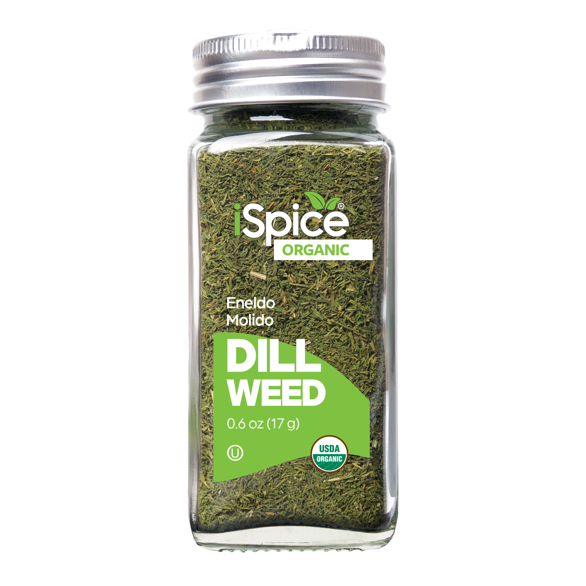 Spice | Organic Dill Weed | 0.6 oz | Premium Spices | Kosher | USDA Organic Certified - iSpice You