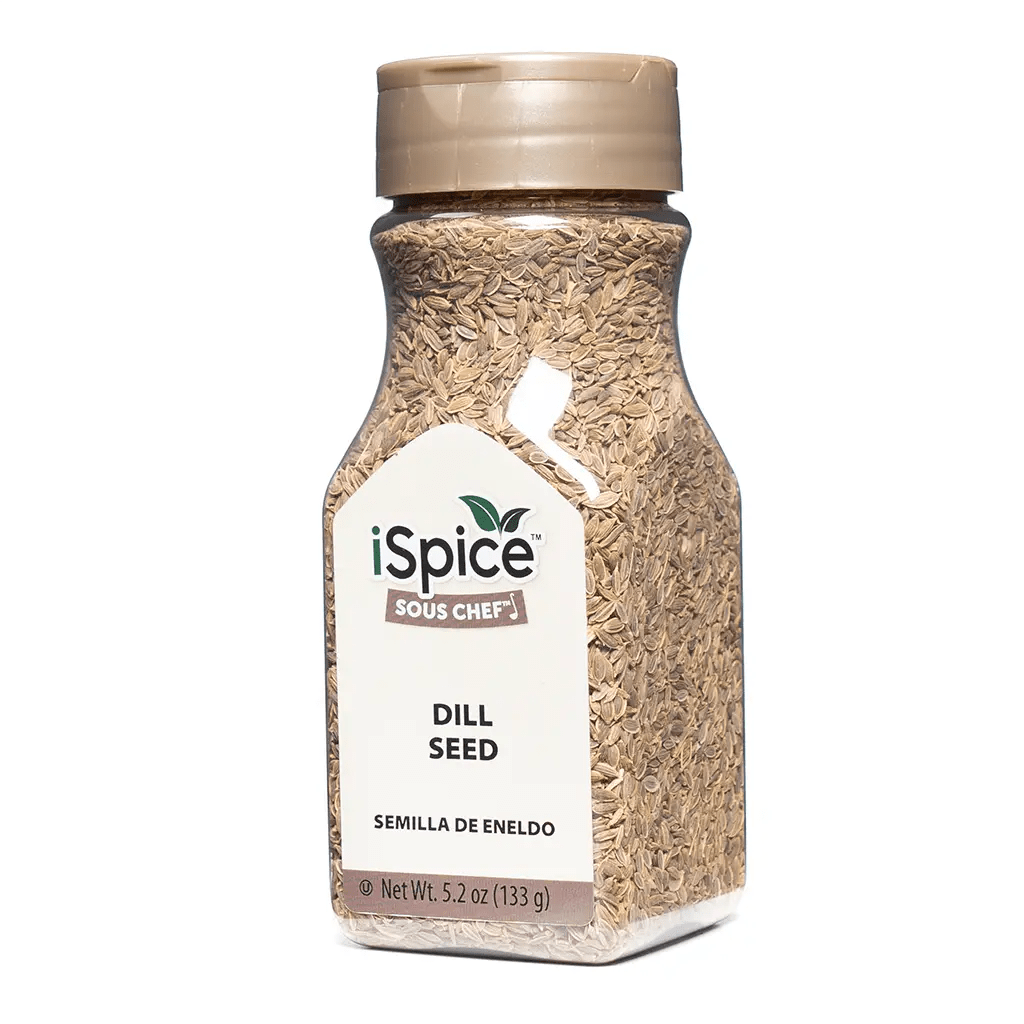 iSpice | Dill Seed | 5.2 oz | Gourmet Spice |Kosher | Food Grade bottle | Aromatic scent - iSpice You