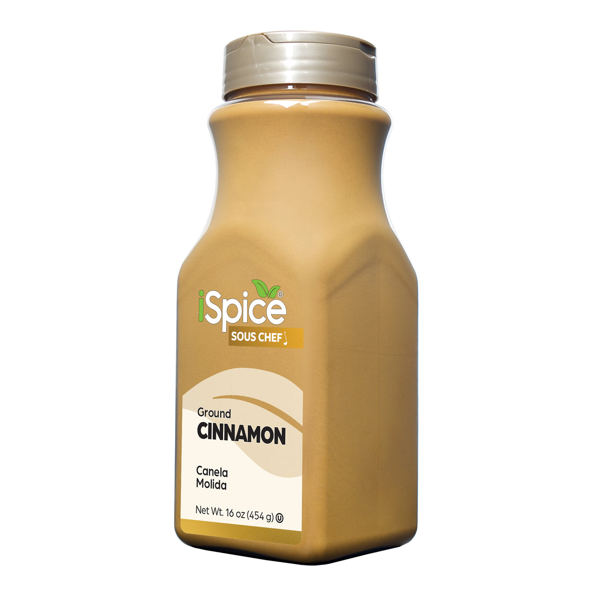 iSpice Cinnamon | Cinnamon Ground | 16 oz | Food Service Size | Halal | Rich Aroma