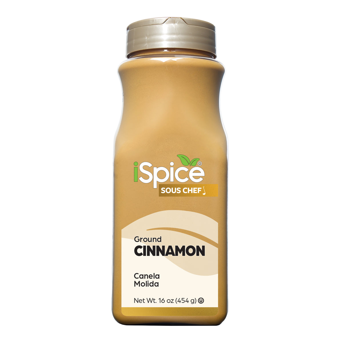 iSpice Cinnamon | Cinnamon Ground | 16 oz | Food Service Size | Halal | Rich Aroma