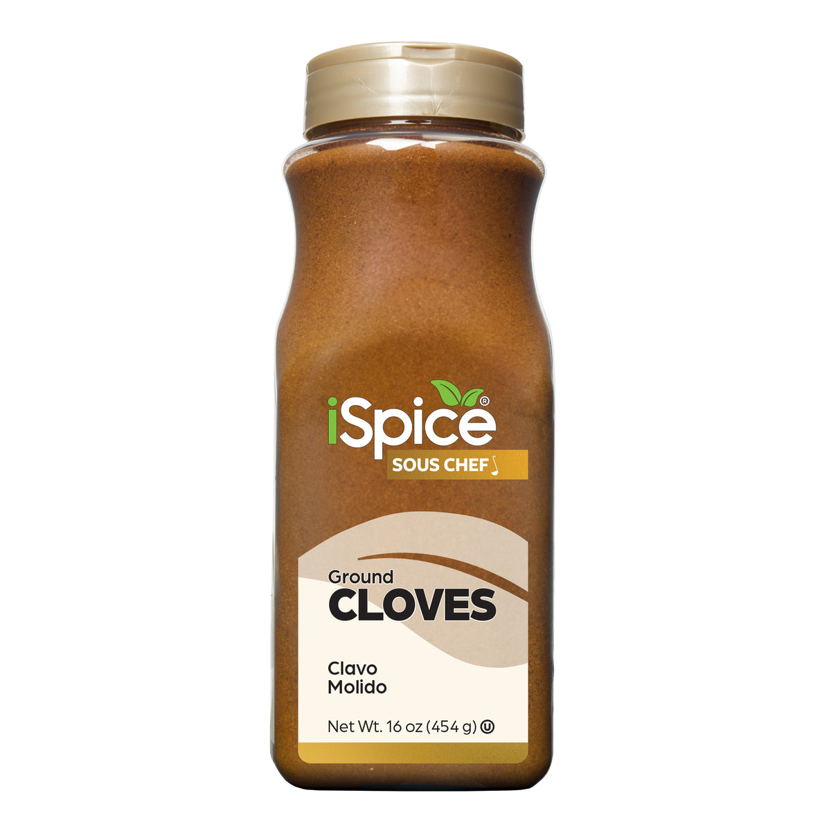 Bulk Cloves Ground 16 oz by iSpice - Kosher Certified for Food Service

