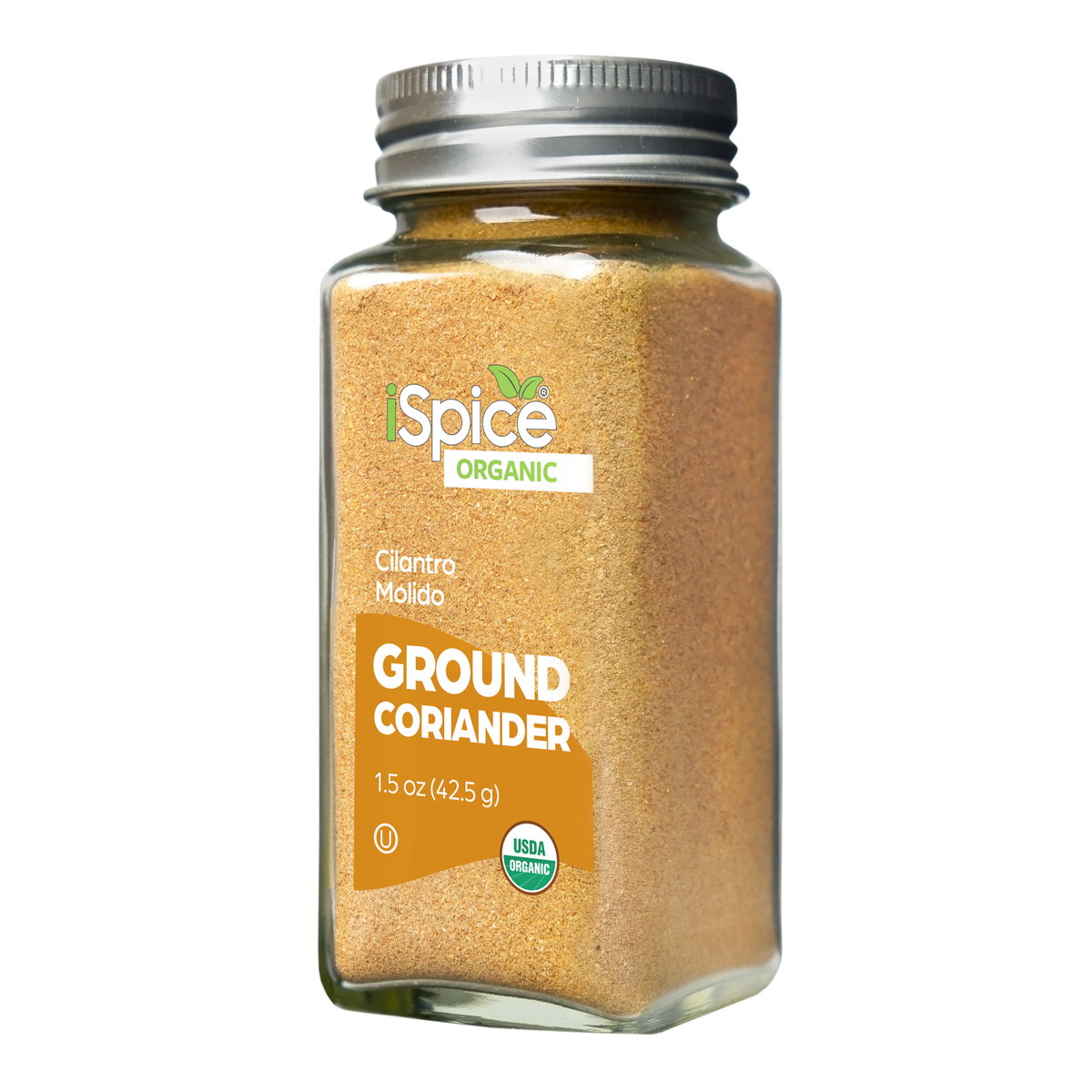 iSpice | Organic Coriander Ground | 1.5 oz | Premium Spices | Kosher | USDA Organic Certified - iSpice You