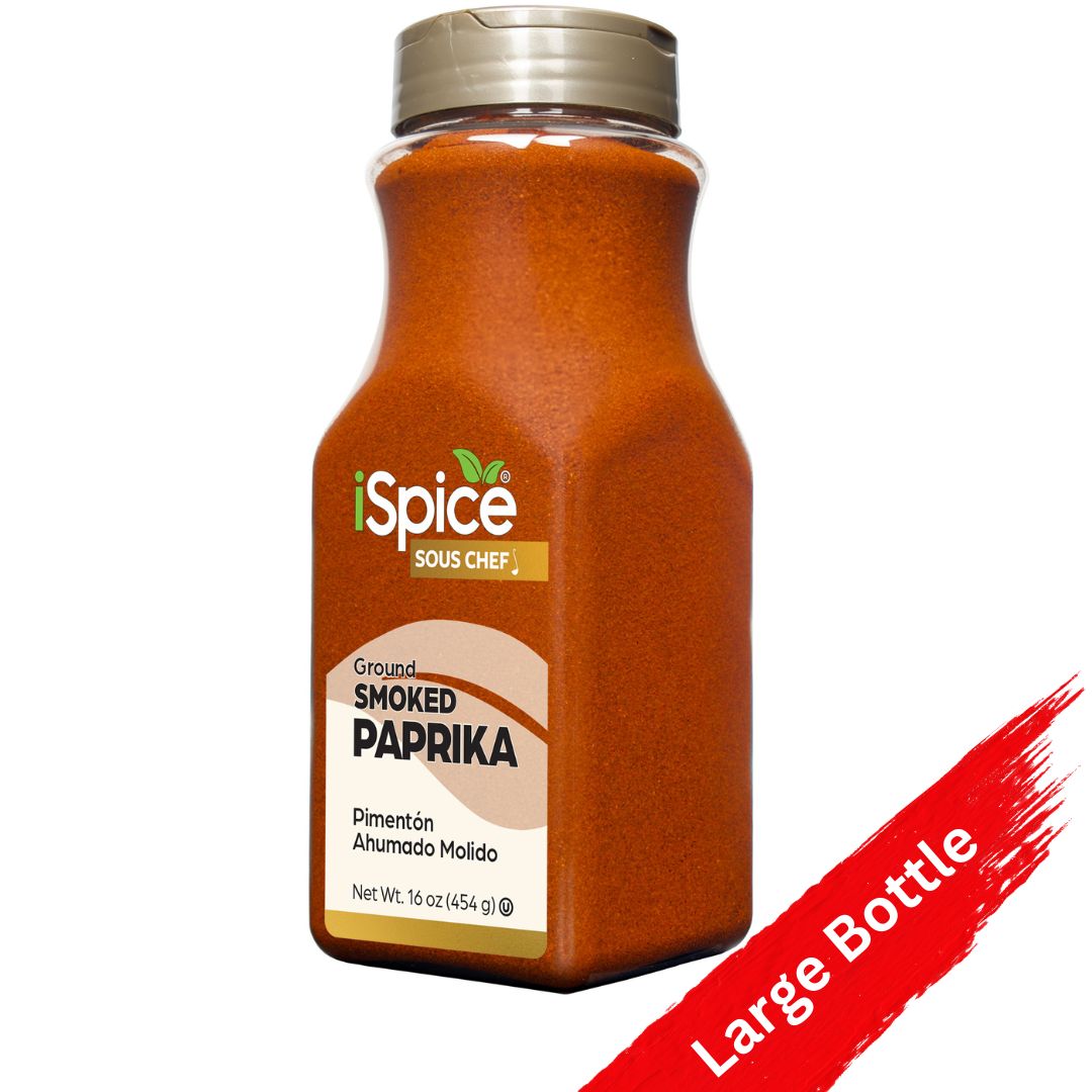 iSpice Smoked Paprika 16 oz - Kosher Food Service Size Gourmet Spice