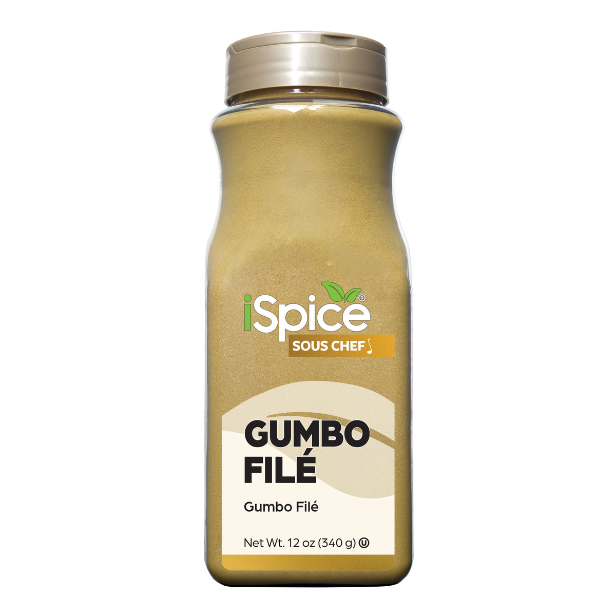 iSpice Gourmet Gumbo Filé 12 oz - Kosher Spice Blend for Restaurants &amp; Chefs