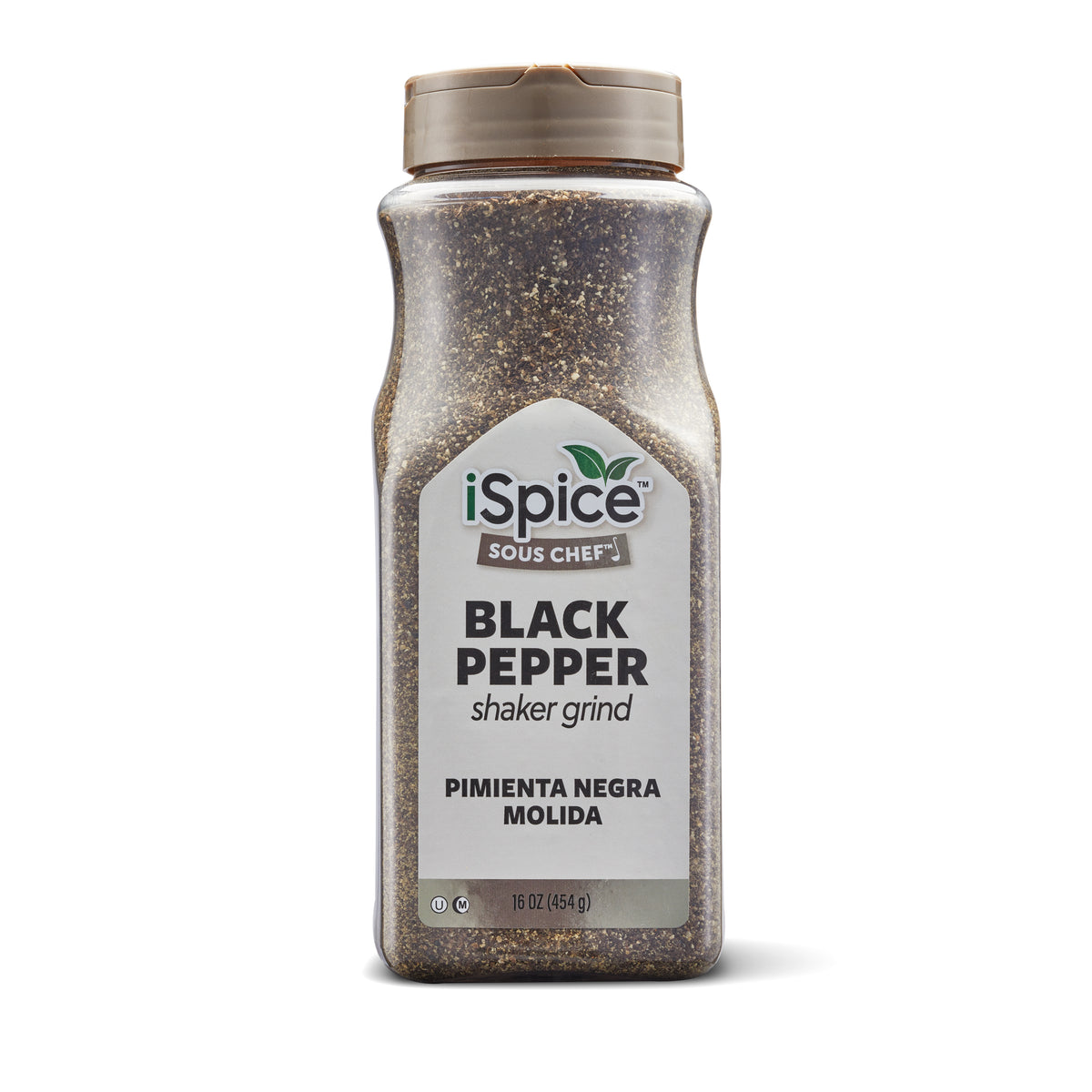 iSpice | Black Pepper Ground | Gourmet Spice | Kosher | Halal | Rich Aroma