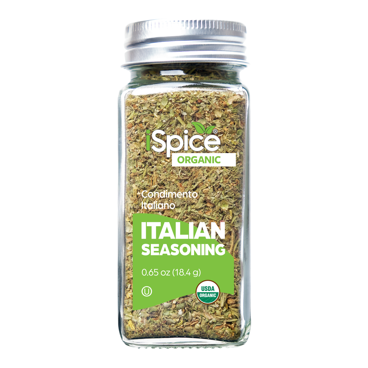 iSpice | Organic Italian Seasoning | 0.65 oz | Premium Seasoning | Kosher | USDA Organic Certified - iSpice You