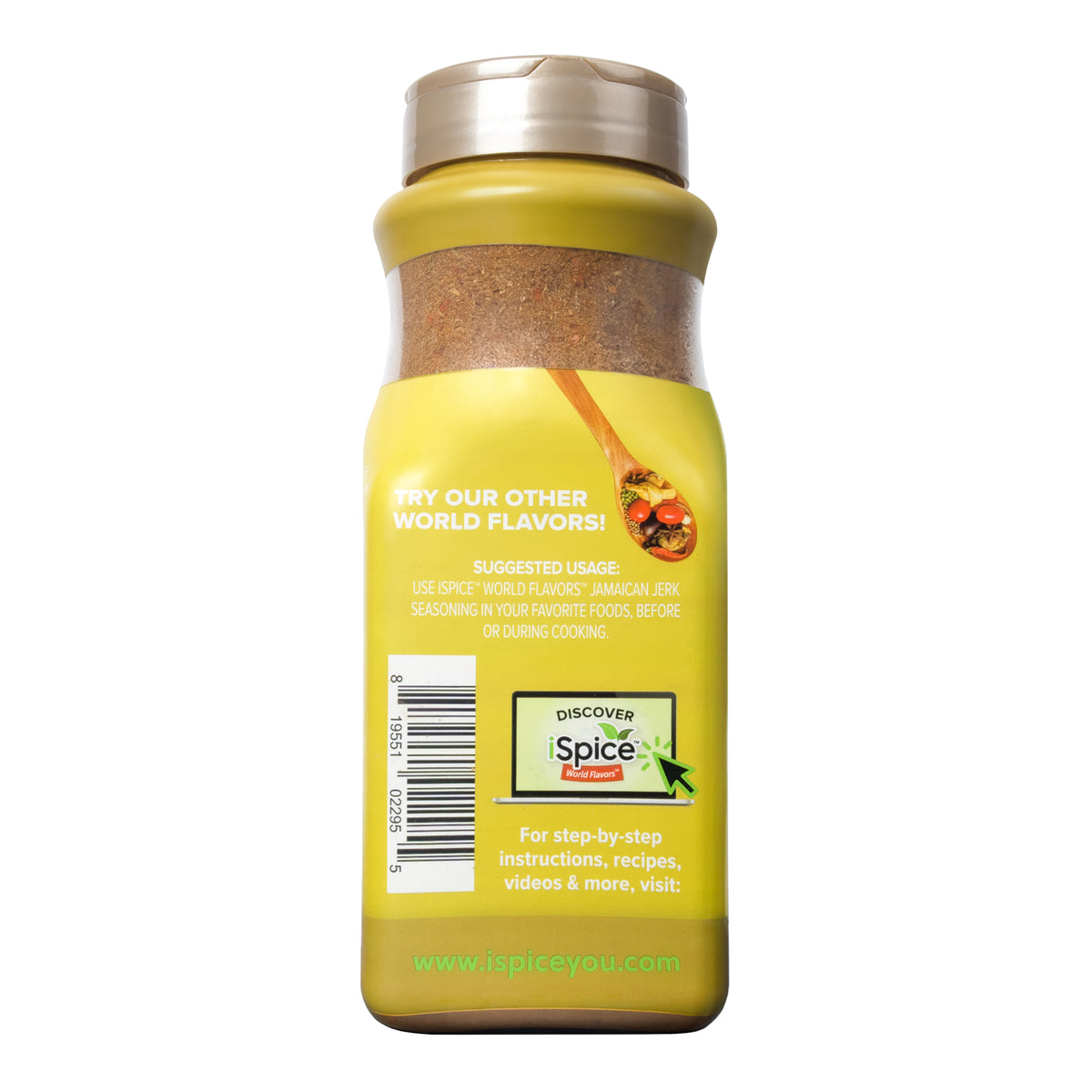 iSpice Blend | Jamaican Jerk Seasoning | 19.19 oz | Mixed Spice &amp; Seasoning | Food Service | Halal | Kosher - iSpice You