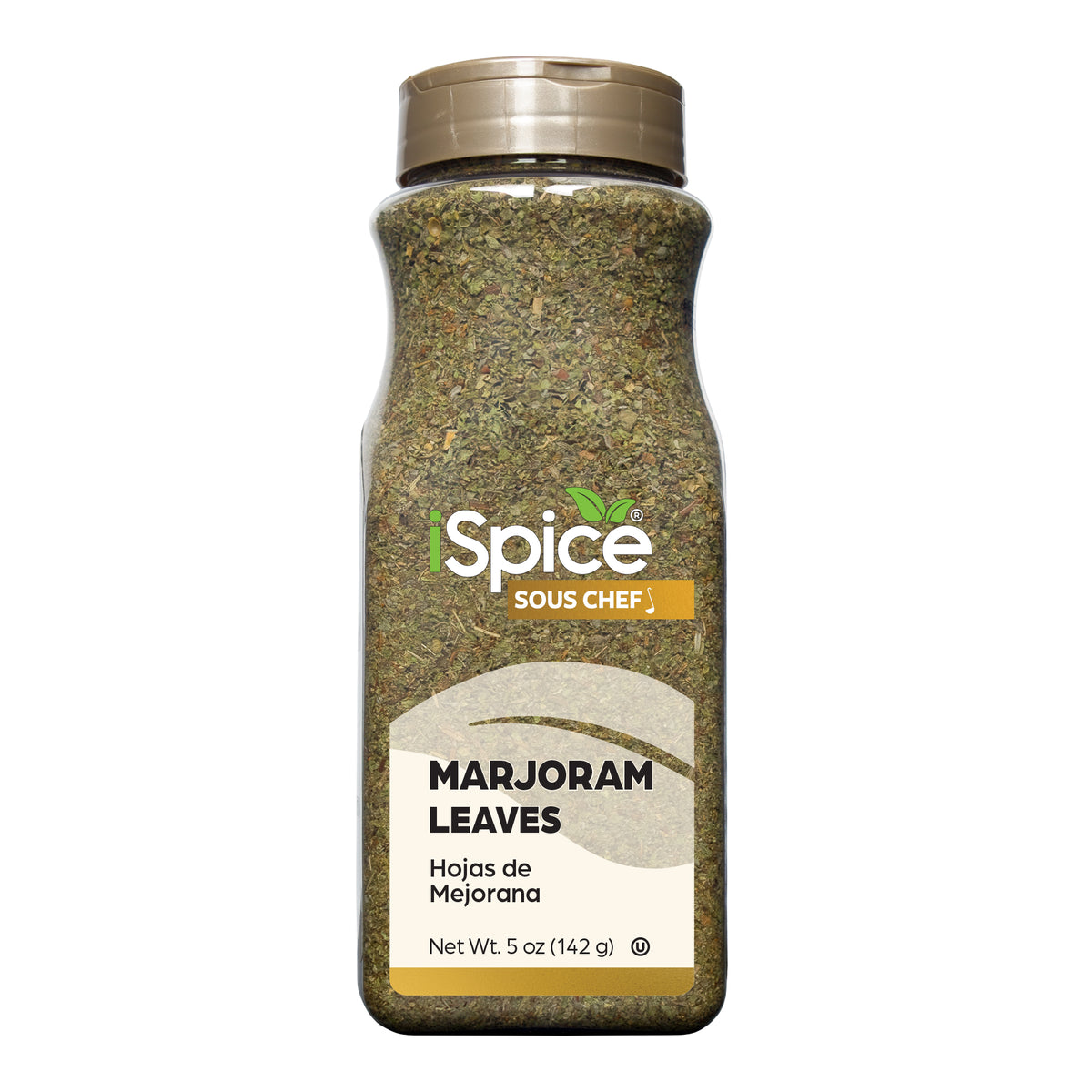 iSpice Gourmet Marjoram Leaves 5 oz - Kosher Spice for Restaurants &amp; Chefs