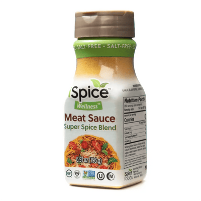 iSpice | Salt-Free Meat Sauce Seasoning | 6.91 oz | Mixed Spice & Seasoning | Halal | Kosher - iSpice You