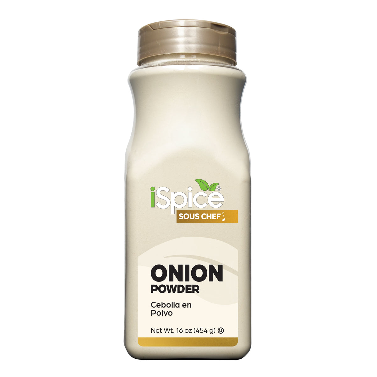 Bulk Onion Powder 16 oz by iSpice - Kosher Certified for Food Service