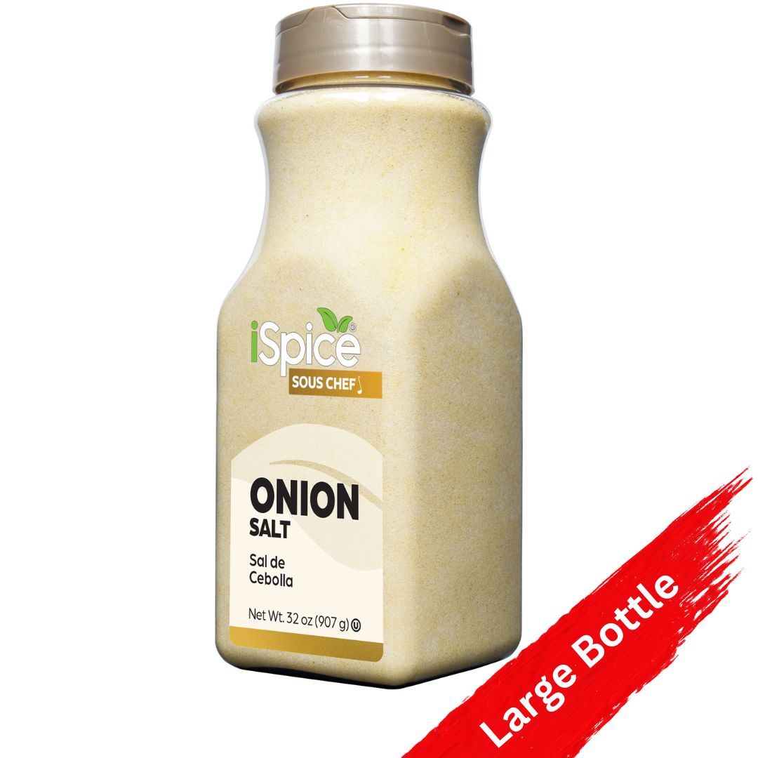 iSpice | Onion Salt | 32 oz | Food Service | Gourmet Spice | Kosher - iSpice You